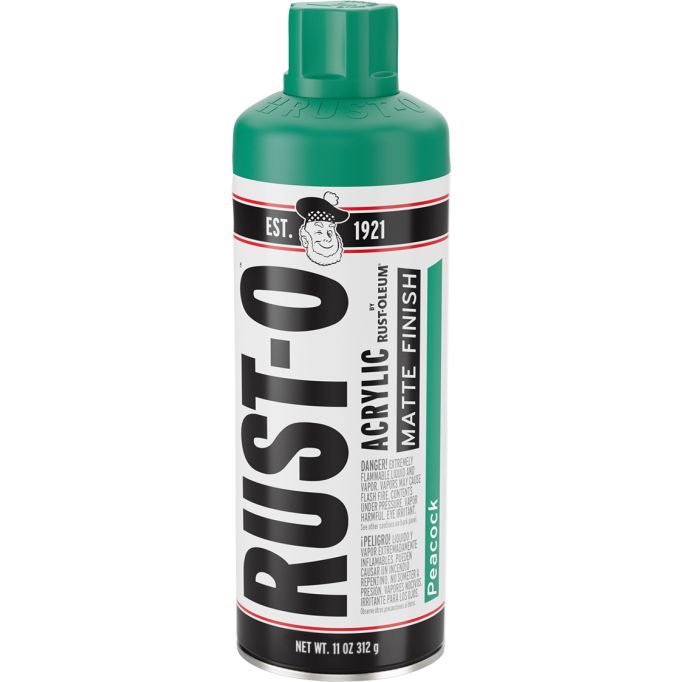 Rust-Oleum 11oz Rust-O Matte Peacock Artist Spray Paint