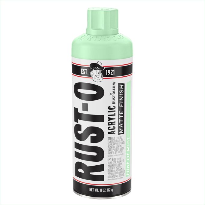 Rust-Oleum 11oz Rust-O Matte Hint Of Mint Artist Spray Paint