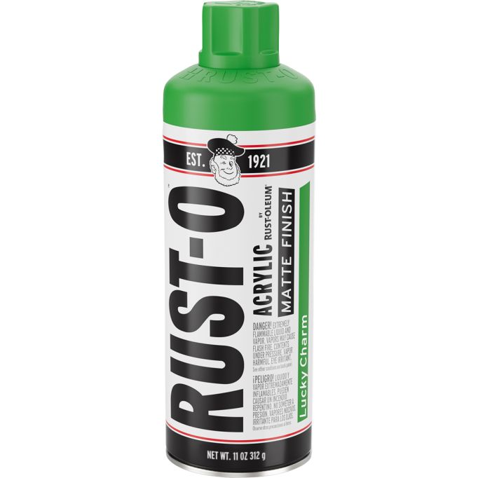 Rust-Oleum 11oz Rust-O Matte Lucky Charm Artist Spray Paint