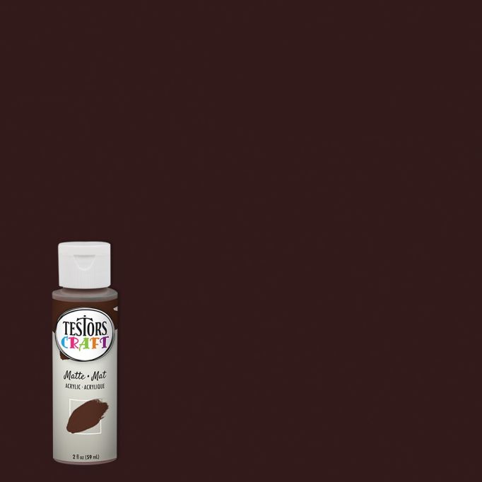 Testors Craft 2oz Earthy Matte Acrylic Paint