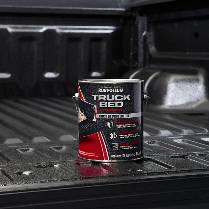 Rust-Oleum 1gal High Gloss Black Automotive Truck Bed Coating