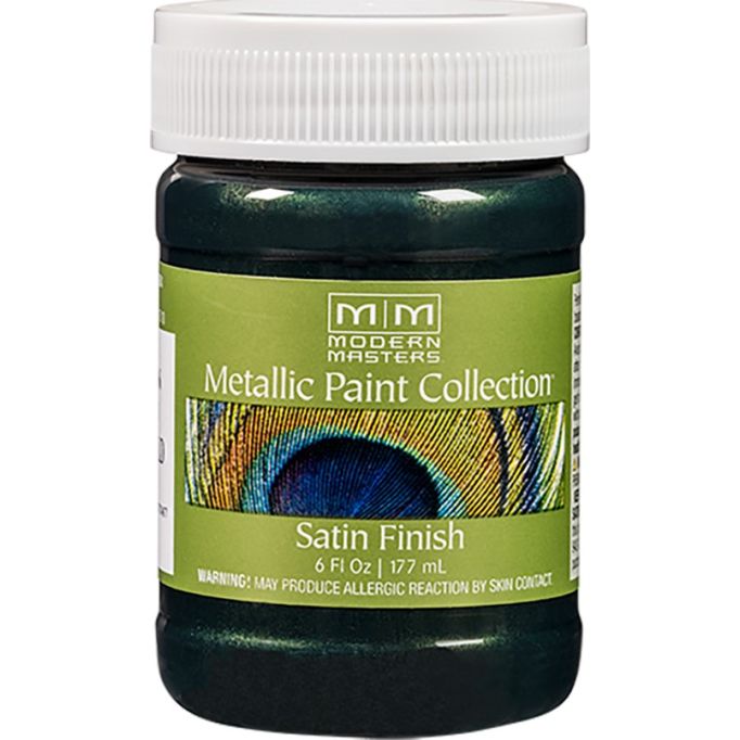 Modern Masters 5.5oz Emerald Metallic Paint
