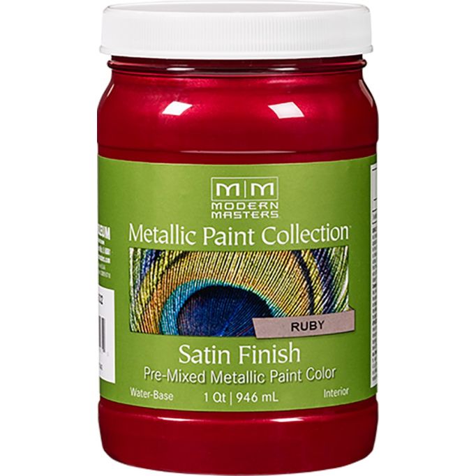 Modern Masters 30oz Ruby Metallic Paint