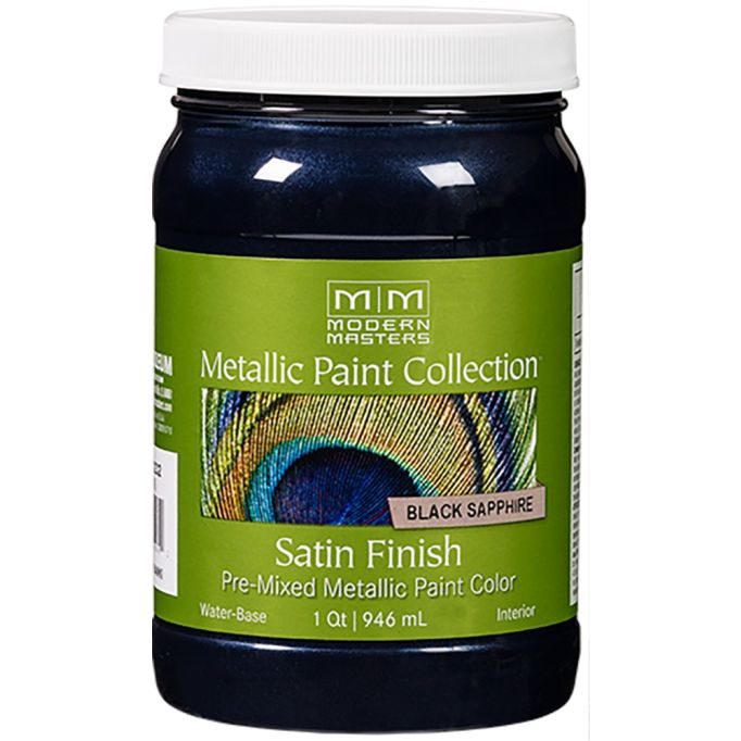 Modern Masters 30oz Black Sapphire Metallic Paint