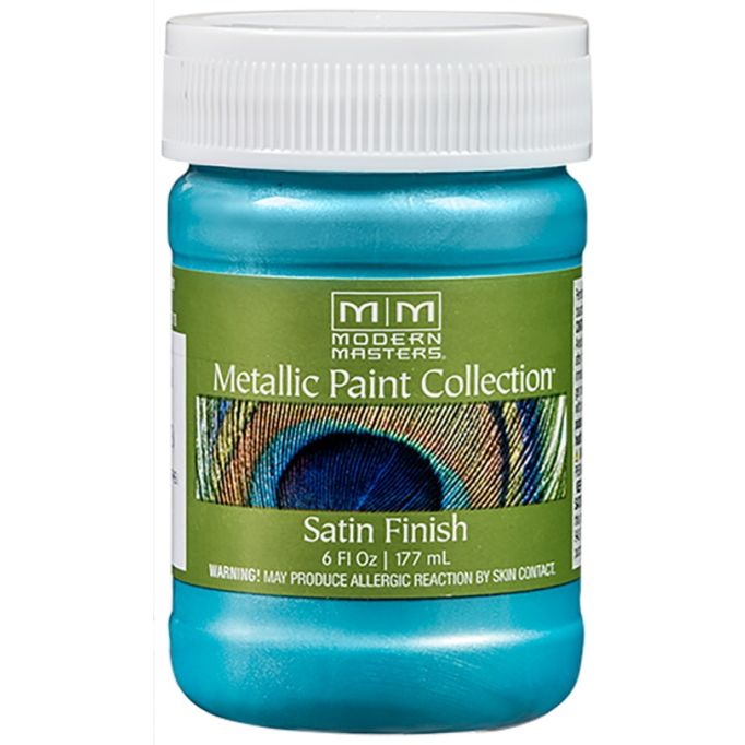 Modern Masters 5.5oz Glacier Blue Metallic Paint