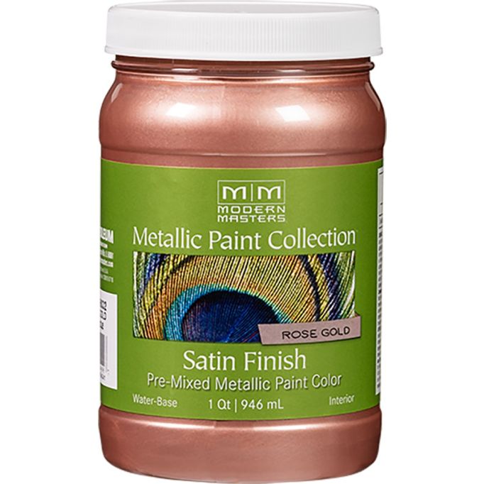 Modern Masters 30oz Rose Gold Metallic Paint