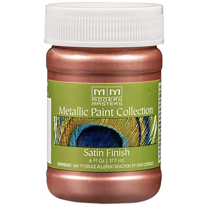 Modern Masters 5.5oz Rose Gold Metallic Paint