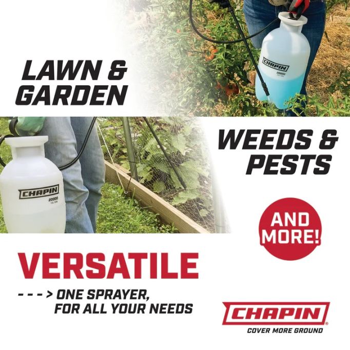 Chapin Polyethylene Lawn & Garden Hand Pump Sprayer
