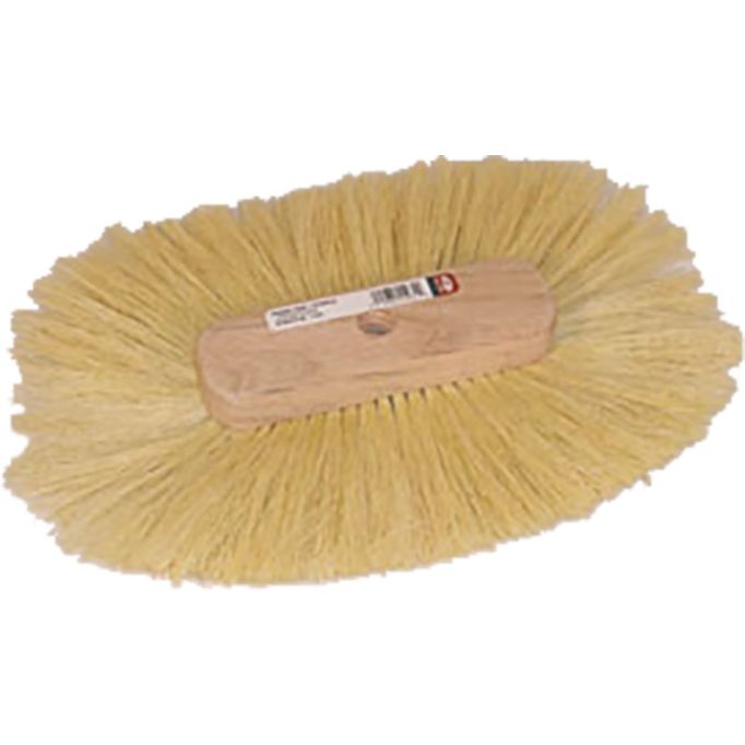 DQB Panda Paw I White Tampico Stippling Brush w/Threaded Hole