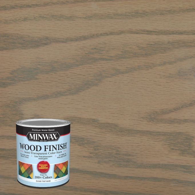 Minwax Qt Classic Gray Wood Finish Water-Based Semi-Transparent Color Stain