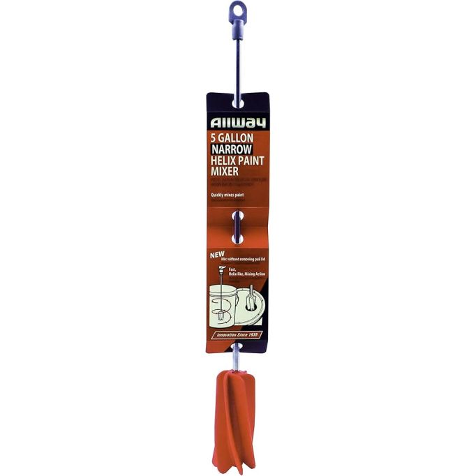 Allway 5gal "Helix" Paint Mixer Narrow
