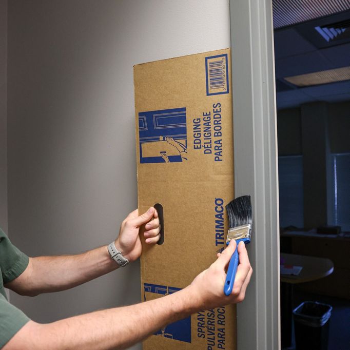 Trimaco 10" x 31" Cardboard Spray Shield (Case of 50)
