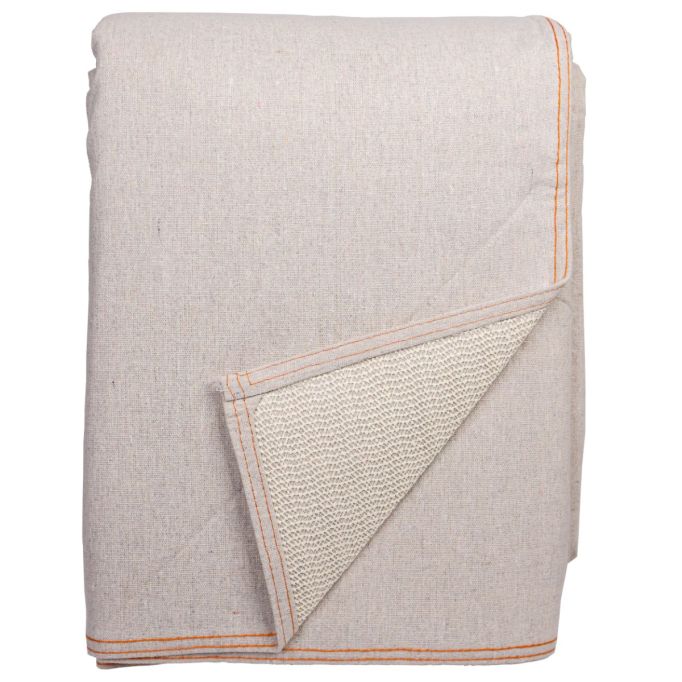 Trimaco 9' x 12' Stay Put Canvas w/ Anti-Slip Barrier + Spill Block Drop Cloth