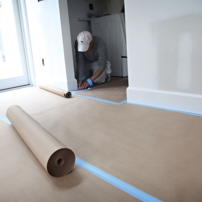 Trimaco 35" x 140' Brown Builders Paper