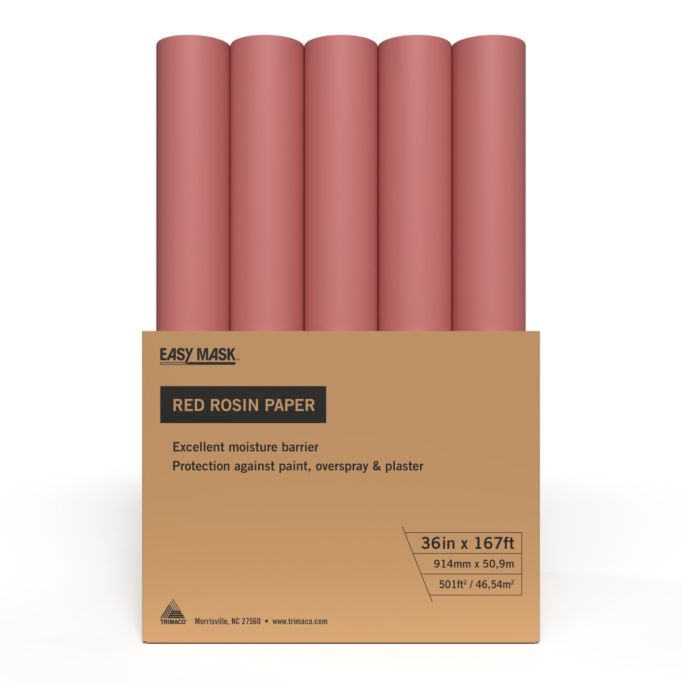 Trimaco 36" x 167' Red Rosin Paper