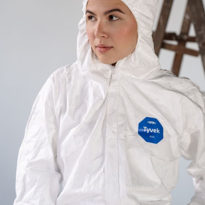 Trimaco XL Tyvek Coveralls w/ Hood & Boots