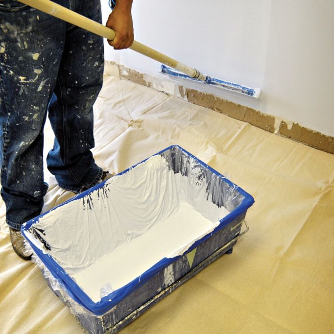 Trimaco 4' x 15' Butyl II Two Layer Drop Cloth