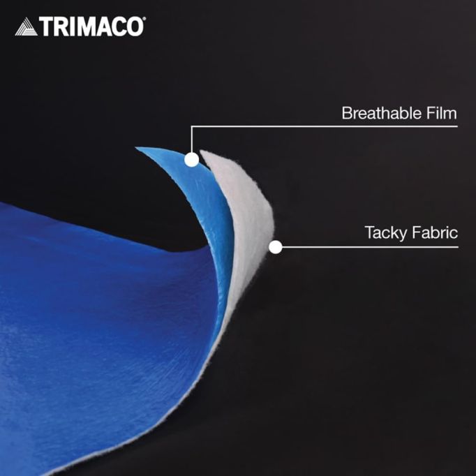 Trimaco 39.97" x 54.13' Stay Put Surface Protector