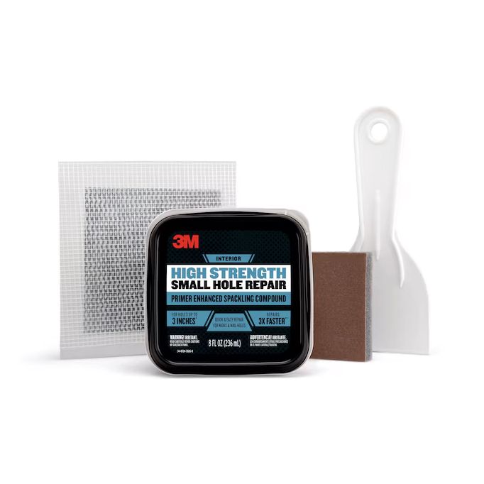 3M 8oz High Strength Small Hole Repair Kit Spackling Compound