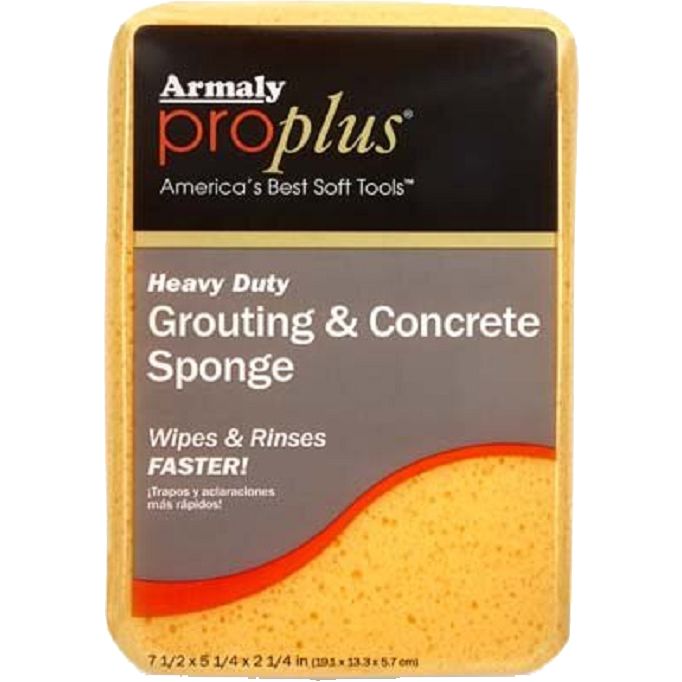 Armaly 5.3"x2.3"x7.5" Sanded Grouting & Concrete Sponge