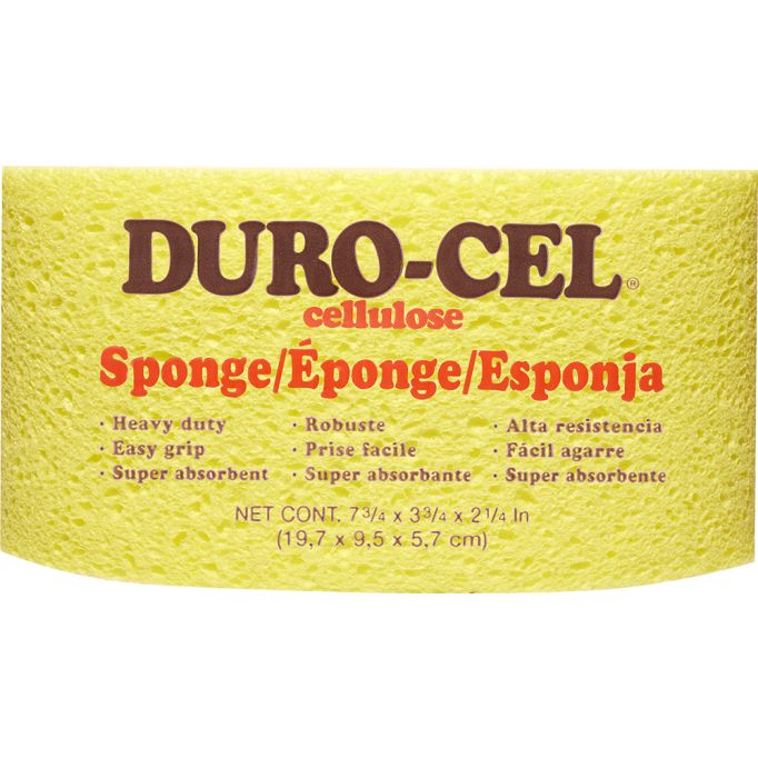 Armaly 7.5" x 3.75" x 2.25" Duro-Cel Turtleback Cellulose Heavy Duty Sponge