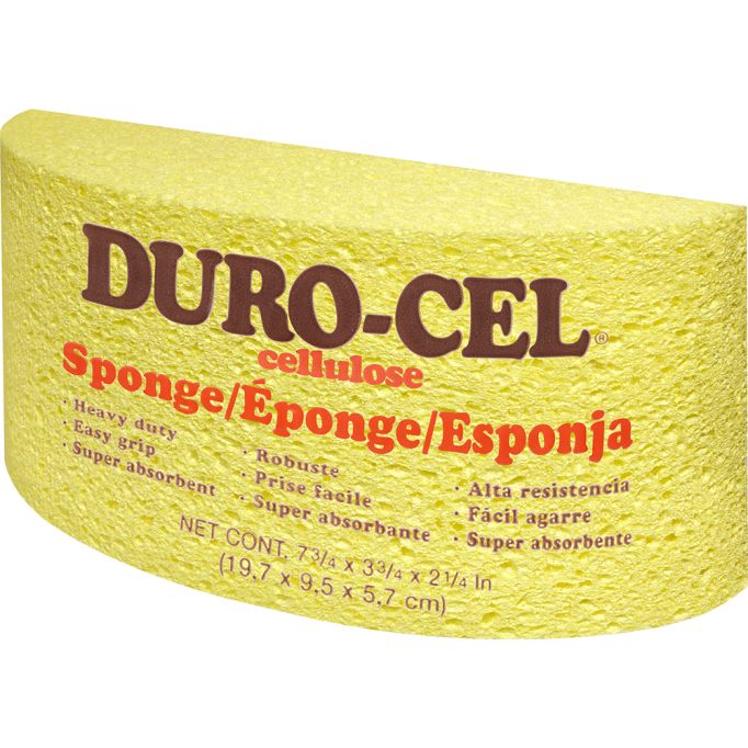 Armaly 7.5" x 3.75" x 2.25" Duro-Cel Turtleback Cellulose Heavy Duty Sponge