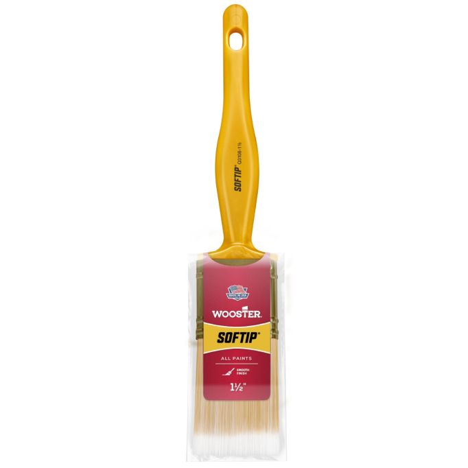Wooster 1-1/2" Softip Nylon Flat Wall/Trim Paint Brush