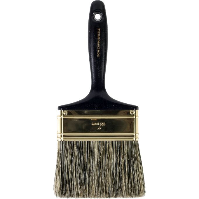 Wooster 4" Factory Sale Gray China Bristle Flat Paint Brush