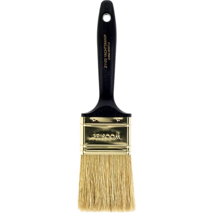 Wooster 2" Yachtsman White China Firm Bristle Flat Varnish Paint Brush