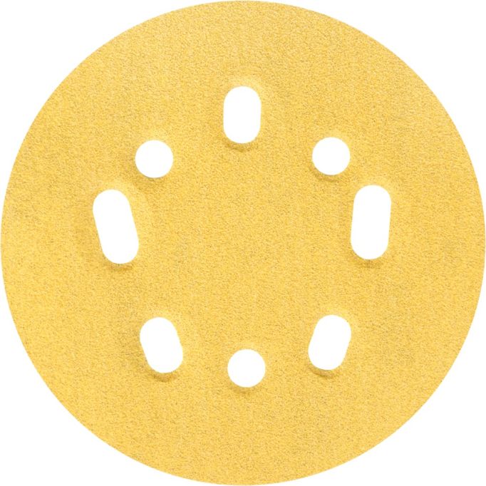 Norton 5" 5 & 8 Hole P100 Hook & Sand Paper H&L UVH Disc 25Pk