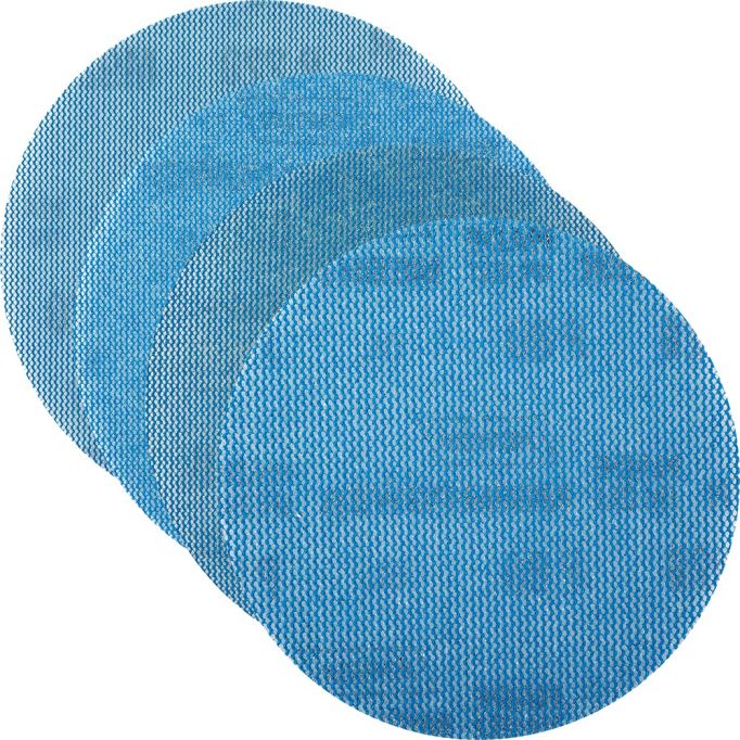 Norton 5" Mesh Power Hook & Sand Sanding Disc Assorted (80G, 120G, 150G, 220G) - 4pk