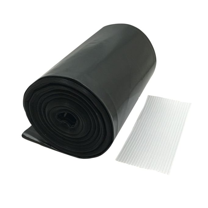 Frost King 3mil 42gal 32" x 50" Black Contractor Bags (50ct)