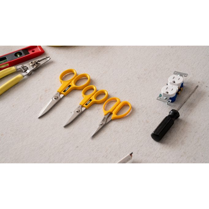 OLFA 5" Serrated-Edge Stainless Steel Scissors