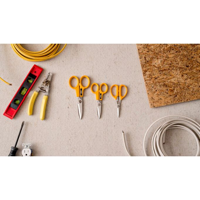 OLFA 5" Serrated-Edge Stainless Steel Scissors
