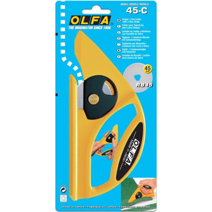 OLFA 45mm Rolled Materials Cutter