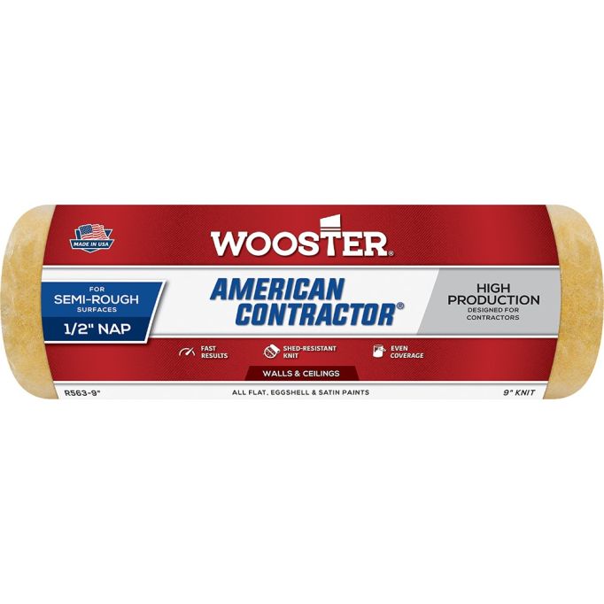 Wooster American Contractor Knit Roller Covers