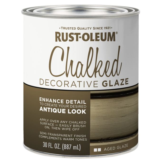 Rust-Oleum Qt Aged Glaze Chalked Decorative Glaze