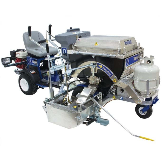 Graco ThermoLazer ProMelt Thermoplastic Striping System w/ 8" SmartDie II