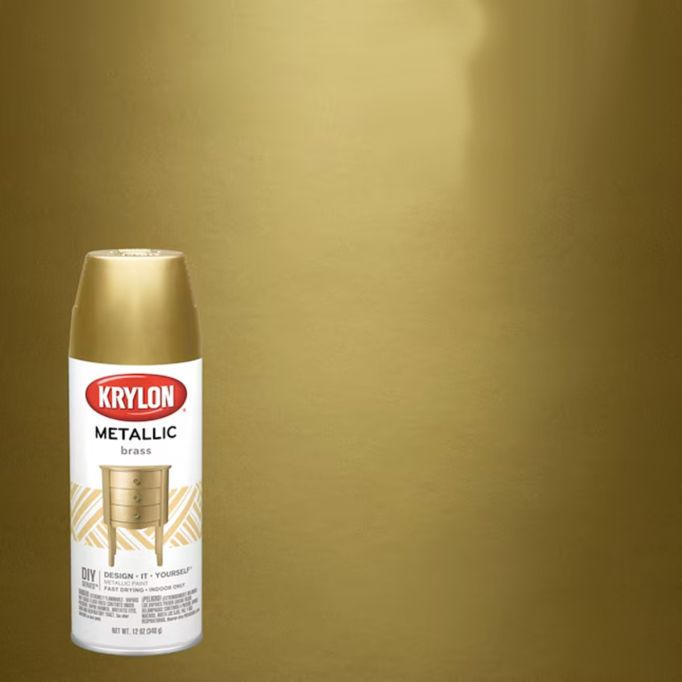 Krylon 12oz Metallic Brass Spray