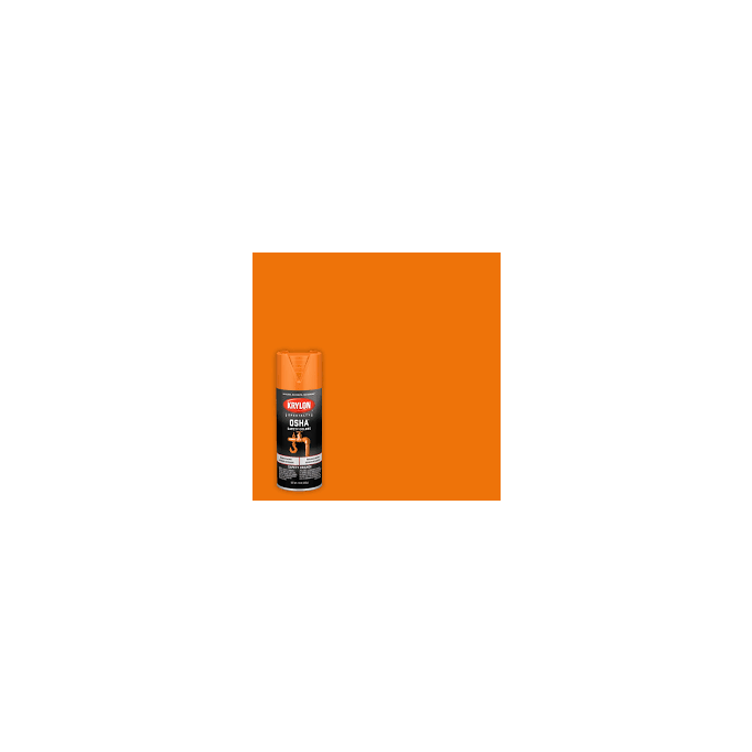 Krylon 12oz OSHA Safety Orange Spray