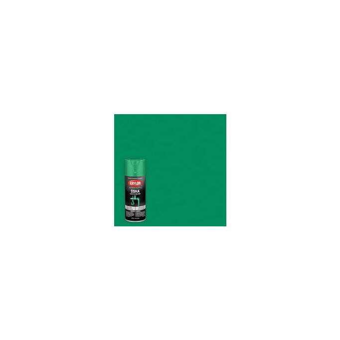 Krylon 12oz OSHA Safety Green Spray