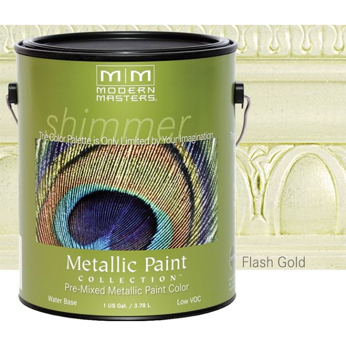 Modern Masters 1gal Flash Gold Metallic Paint