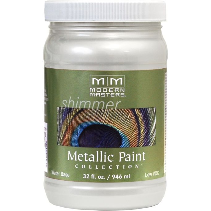 Modern Masters 30oz Pearl White Metallic Paint