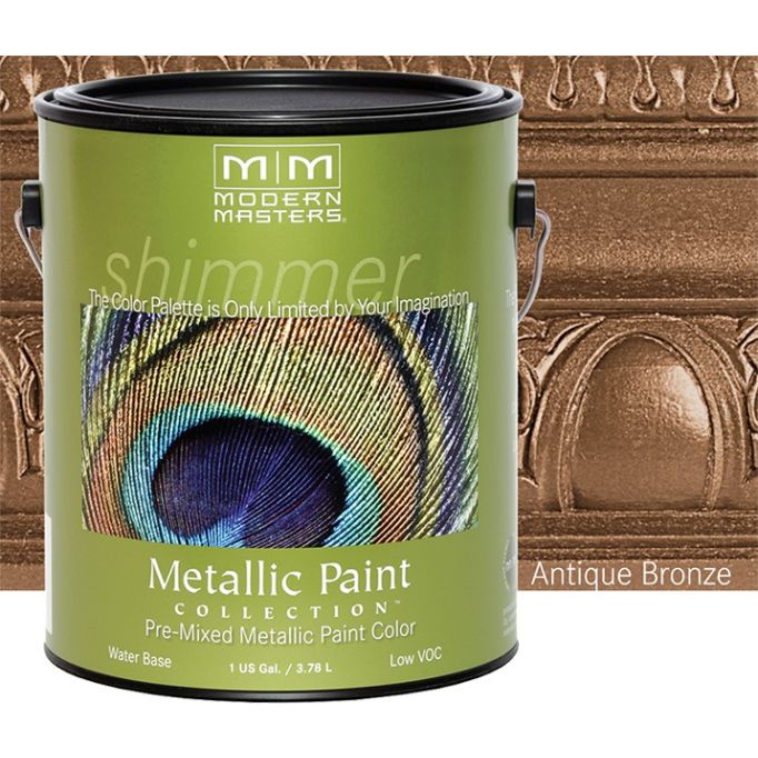 Modern Masters 1gal Antique Bronze Metallic Paint