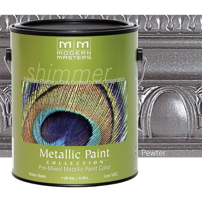 Modern Masters 1gal Pewter Metallic Paint