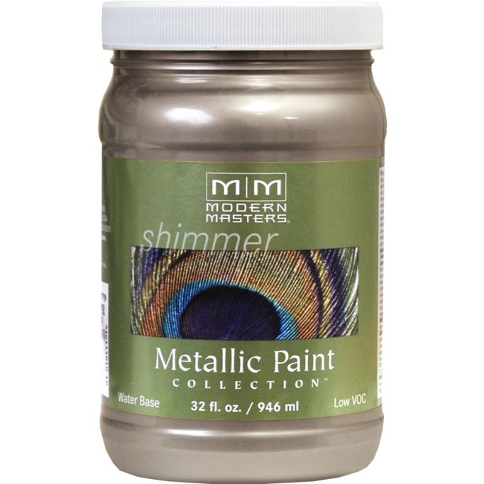 Modern Masters 30oz Warm Silver Metallic Paint