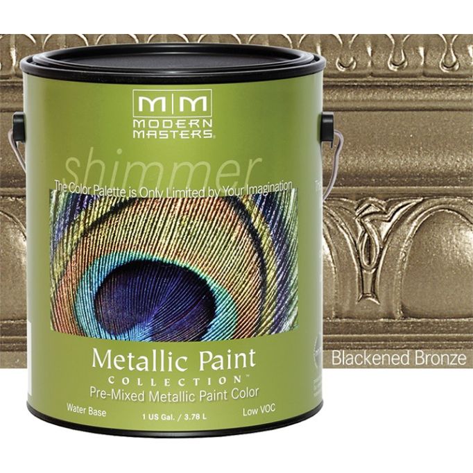 Modern Masters 1gal Blackened Bronze Metallic Paint