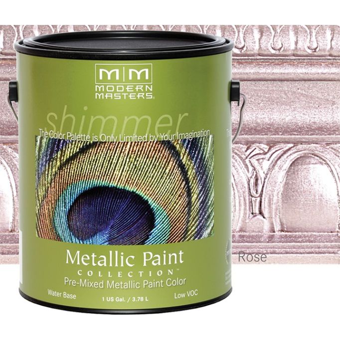 Modern Masters 1gal Rose Metallic Paint