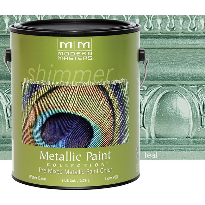 Modern Masters 1gal Teal Metallic Paint