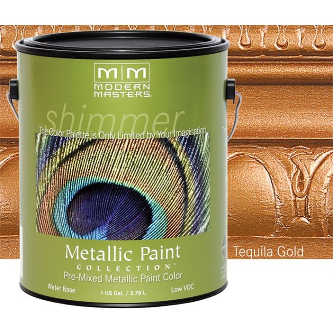 Modern Masters 1gal Tequila Gold Metallic Paint
